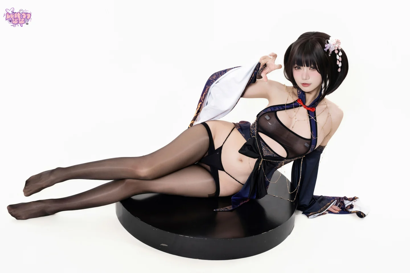 柒柒要乖哦 - No.073 紫电 [69P-756MB] tg@simisebaisi 【丝足阁】033.webp